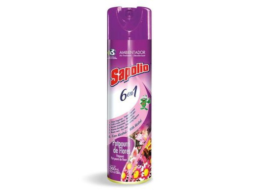 AMBIENTADOR SAPOLIO POTPOURRI DE FLORES 360 ml