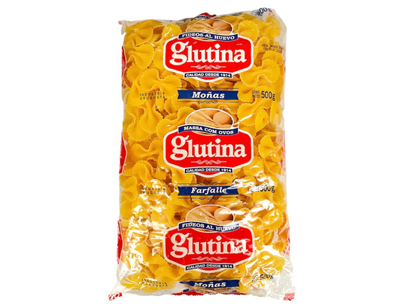 GLUTINA  MOÑAS  AL HUEVO 500 gramos