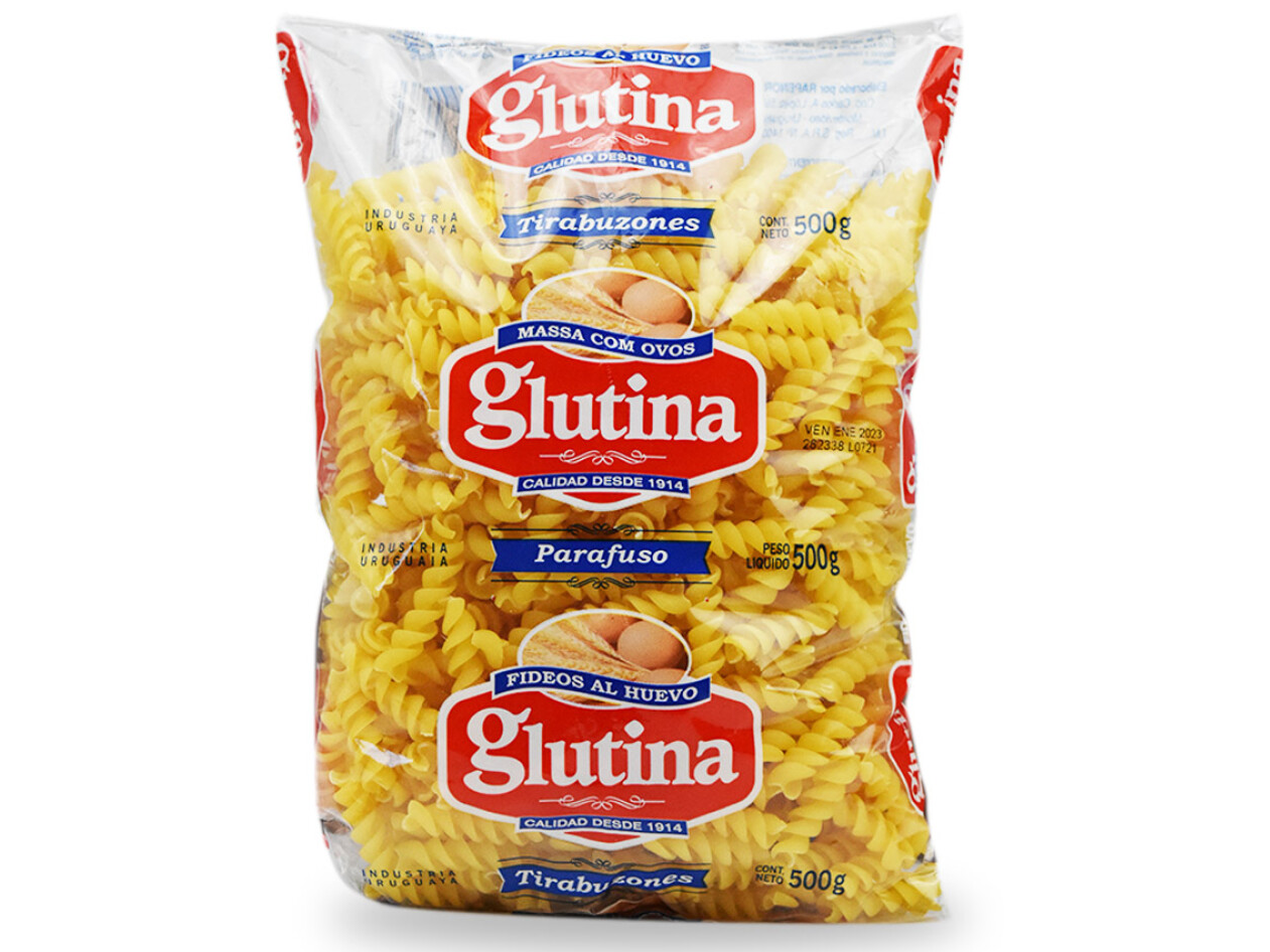 GLUTINA  TIRABUZÓN  AL HUEVO 500 gramos