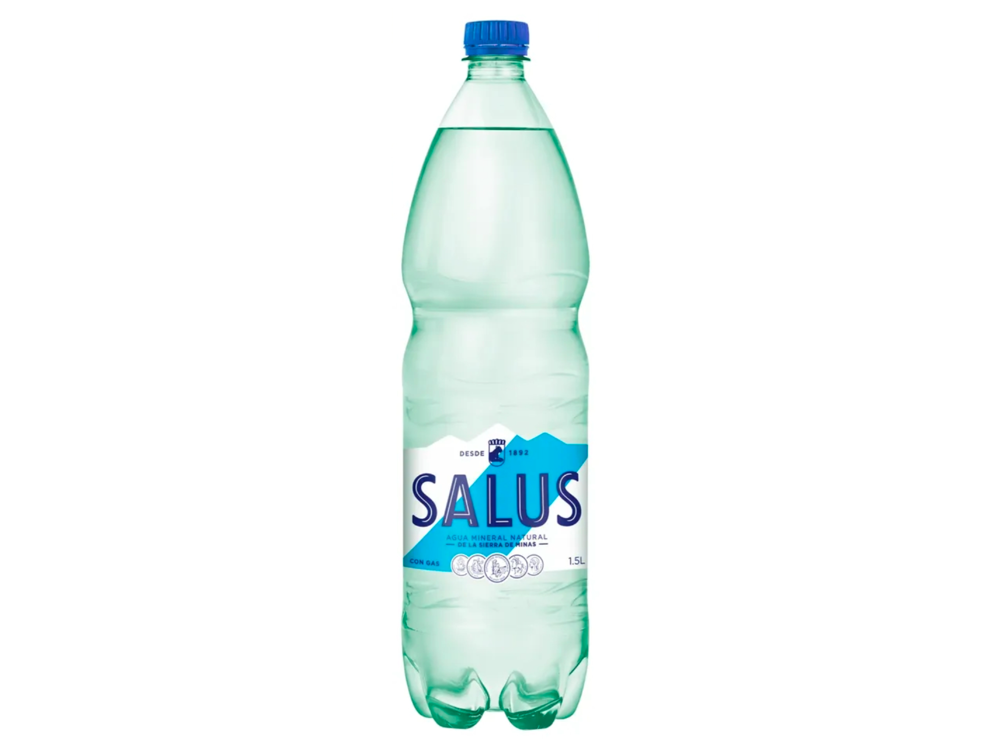 AGUA SALUS 1,5 litros (Con gas)