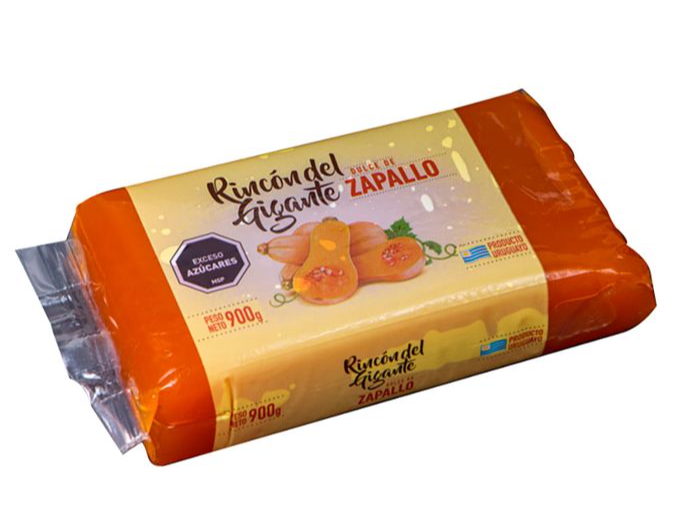 DULCE DE ZAPALLO RINCON DEL GIGANTE