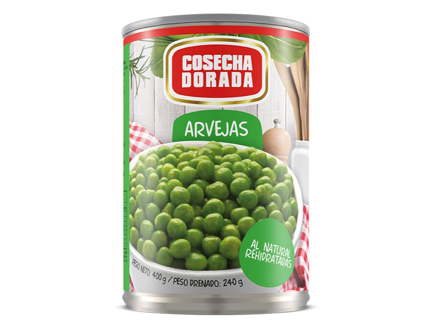 ARVEJAS Cosecha Dorada
