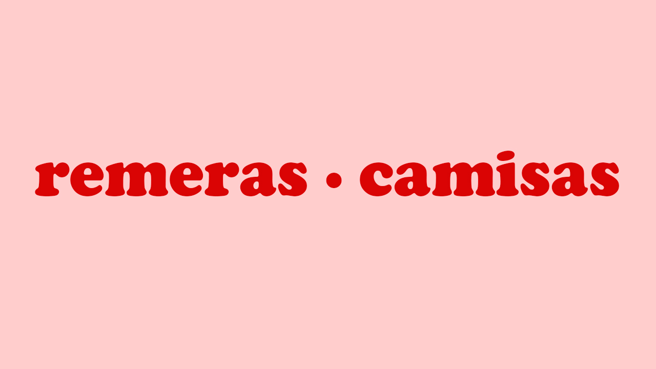 Camisas y remeras
