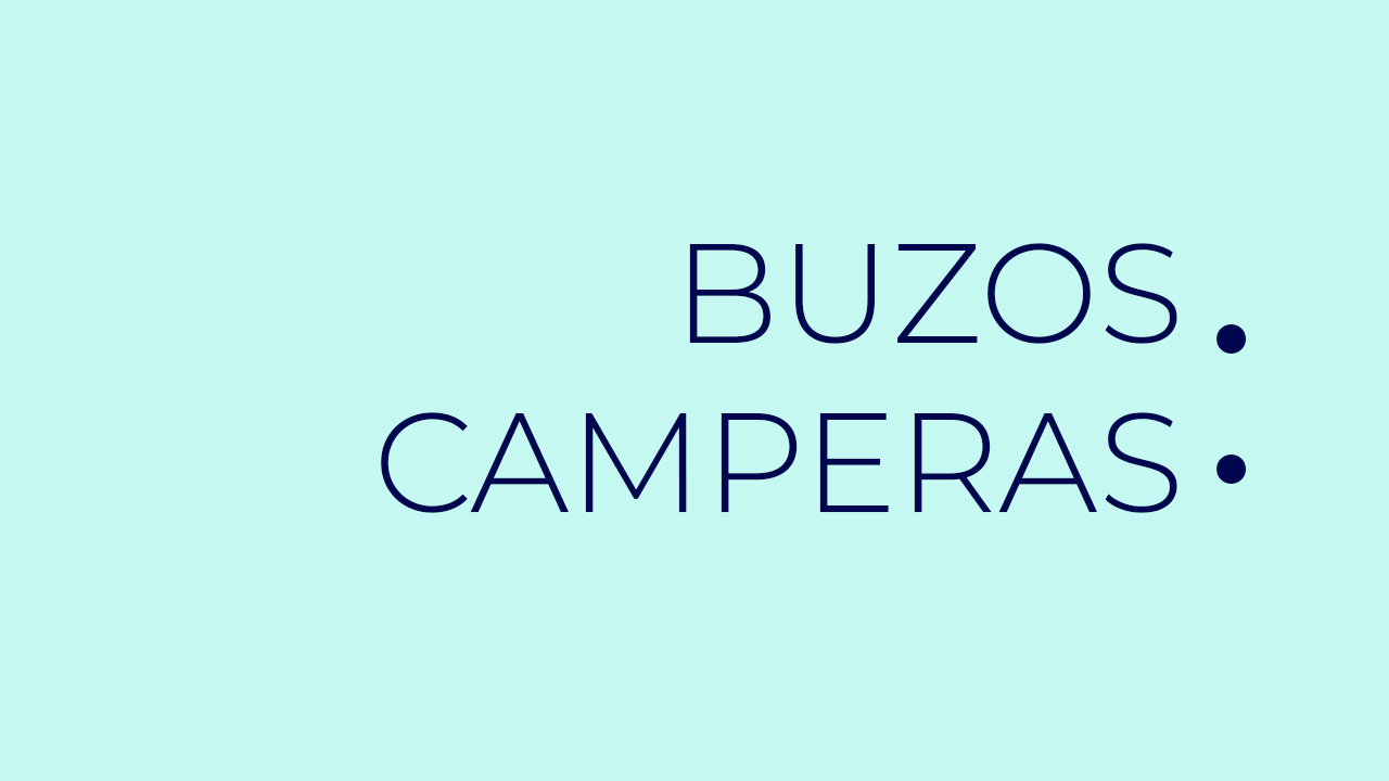 Buzos / camperas