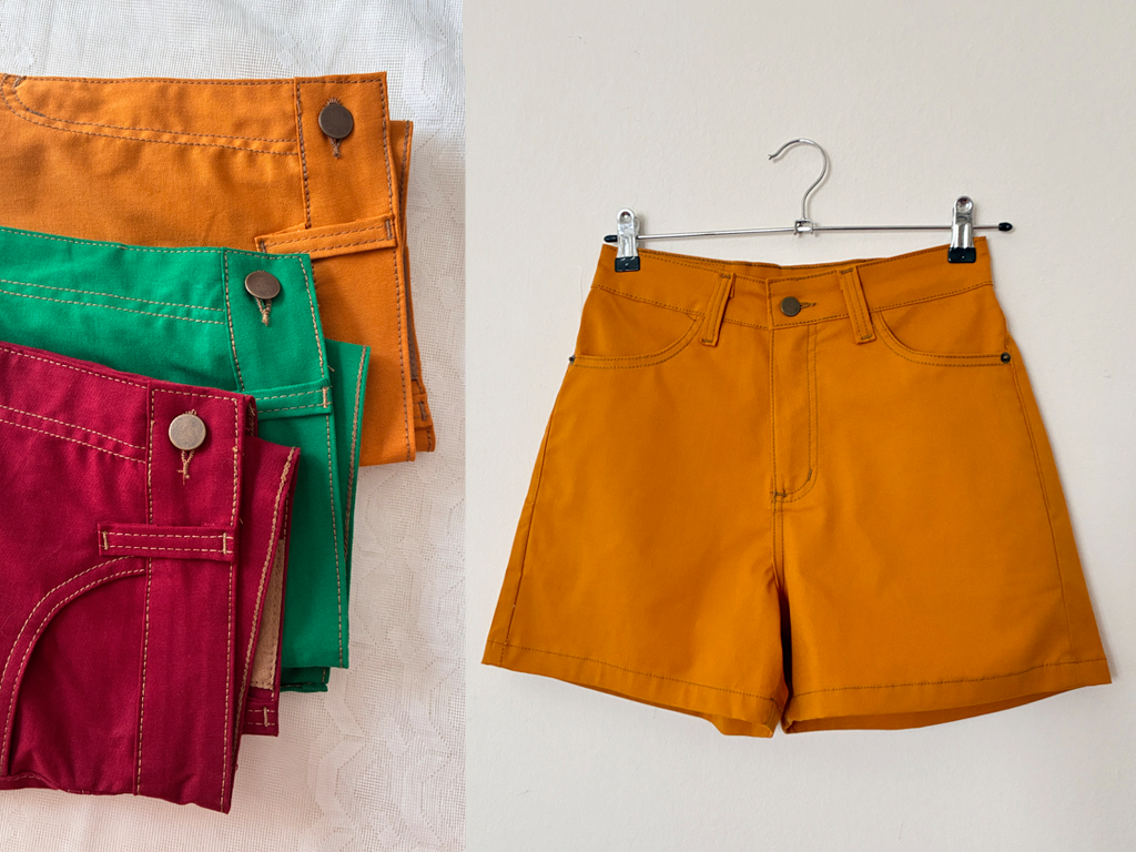 Short gabardina de Gataflora