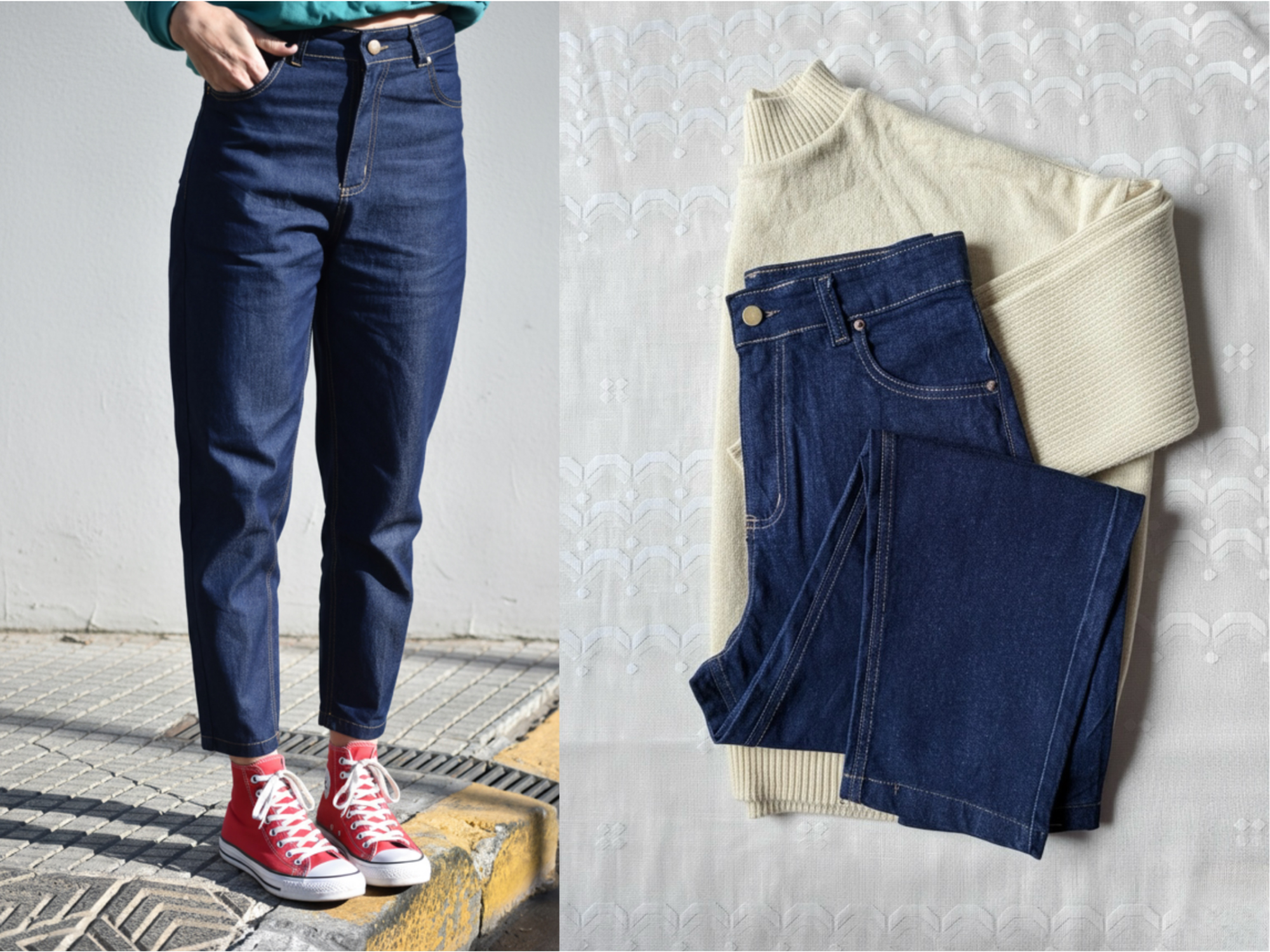 Slouchy jeans