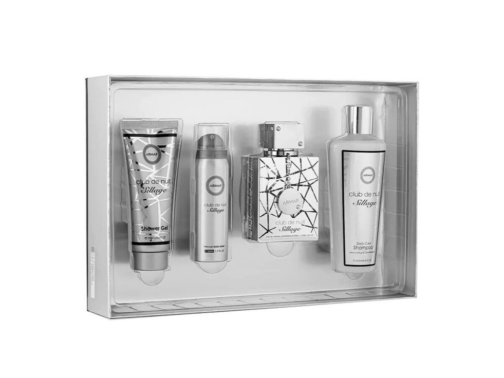 Set Club De Nuit Sillage x 4