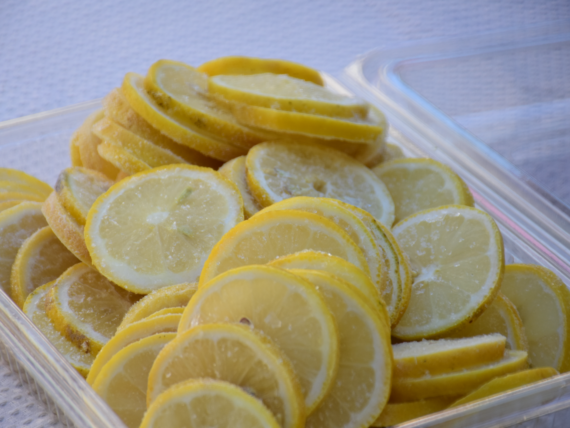Lima y limón en rodajas x kg