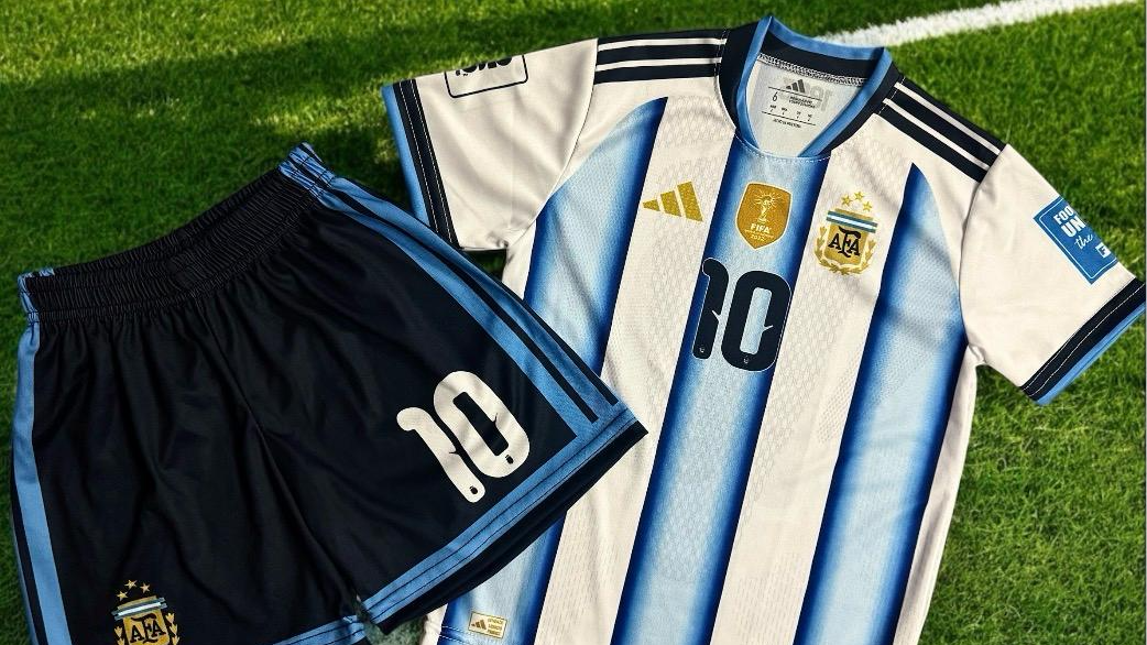 CONJUNTOS NIÑOS 2026 MESSI 10