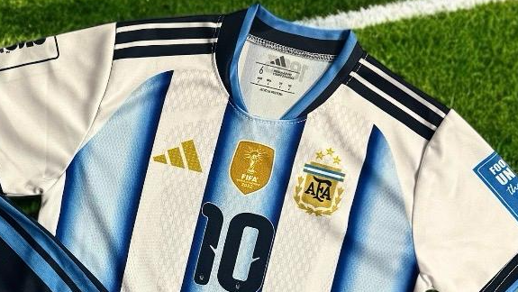 CAMISETA ARGENTINA NIÑOS 2026 MESSI 10 PREMIUM