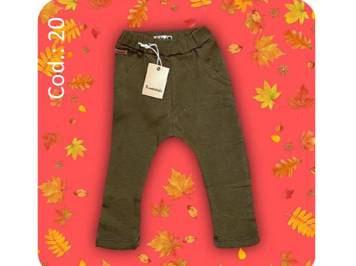 Jogger Bebé Liviano Verde Moho