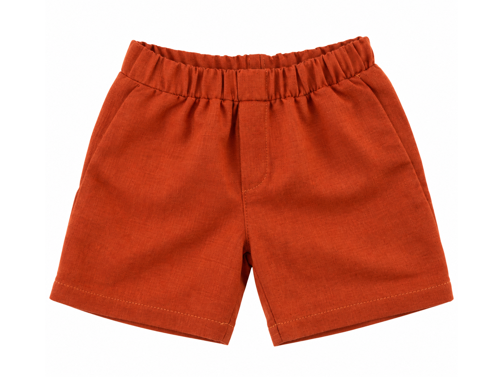 Short Lino color Ladrillo