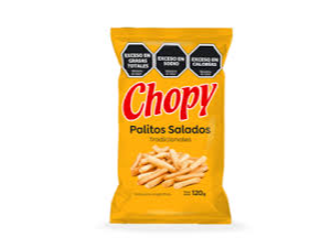CHOPY PALITOS SALADOS X 120GRS
