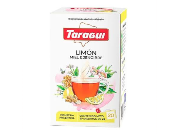 TE TARAGUI PLACERES LIMON-MIEL JENGIBRE 20S