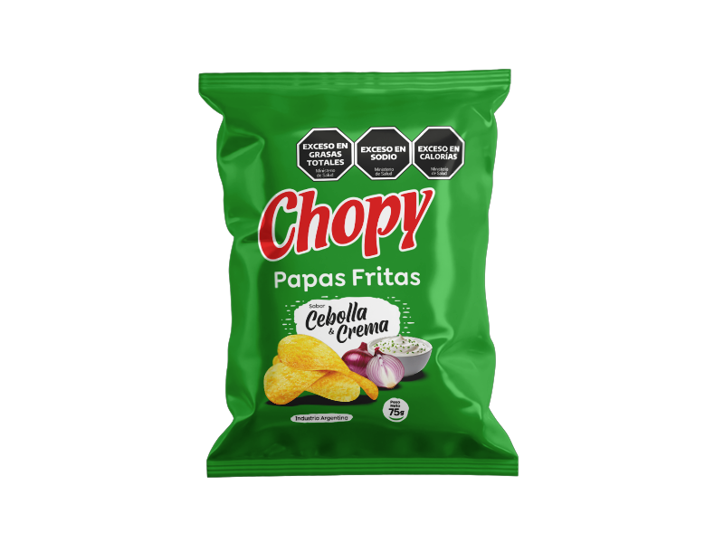 CHOPY PAPAS FRITAS 12 X 75 GRS CEBOLLA X12.00