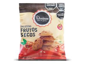 DONINAS FRUTOS SECOS: (NUECES Y MANI, SABOR AVELLANAS)