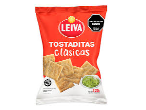 TOSTADITAS LEIVA CLASICAS X16.00