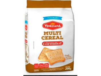 VEN TOSTADAS MULTICEREAL X 200 GR.