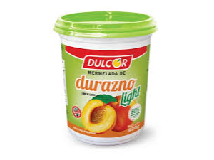 DULCOR MERMELADA POTE LIGTH DURAZNO X 420GRS