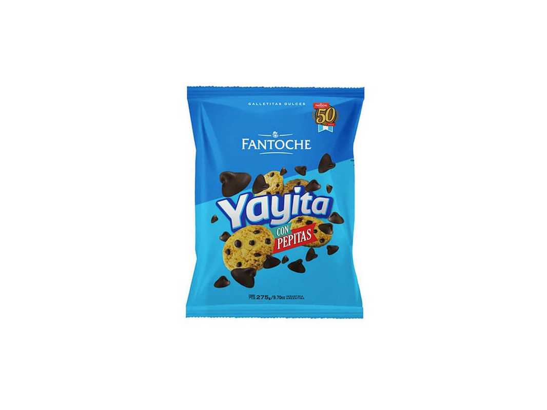 GALLETITA FANTOCHE YAYITA CHIPS 12 X 275GRS X12.00