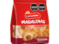 LA CUMBRE MADALENA VAINILLA CON DULCE DE LECHE X 200 GRS