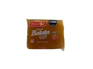 DULCOR DULCE DE BATATA VAINILLA SACHET X 500GRS