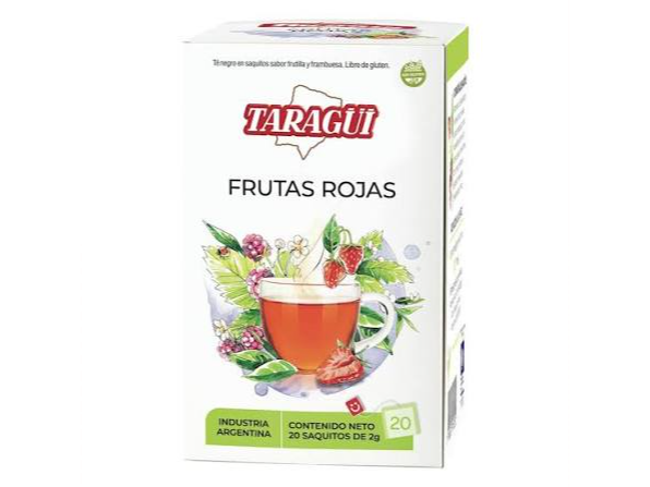 TE TARAGUI PLACERES FRUTOS ROJOS 20S