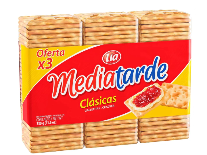 GALLETITA MEDIA TARDE CLASICA TRIPACK 14 X 315 GRS X14.00