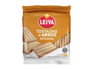 LEIVA TOSTADAS DE ARROZ INTEGRAL 12 X 160 GRS X12.00