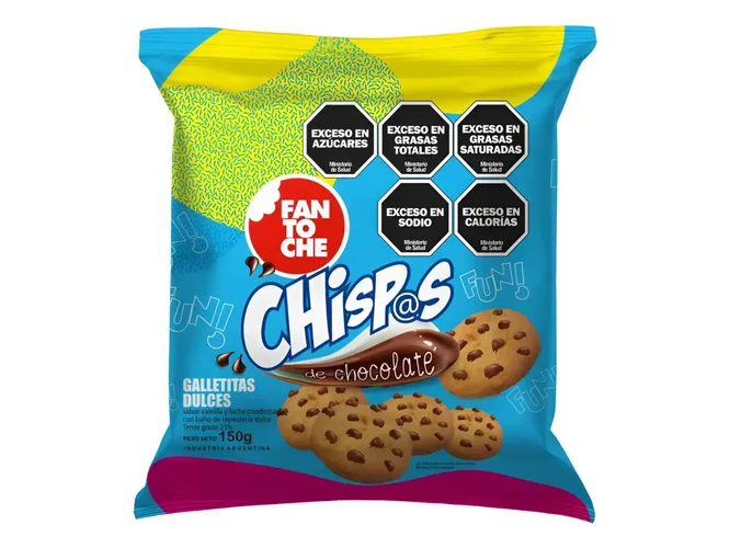 GALLETITA FANTOCHE CHISPA DE CHOCOLATE 12 X 150GRS X12.00