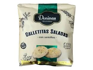 DONINAS SALADAS CON SEMILLAS
