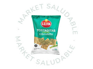 TOSTADITAS LEIVA CIBOULETTE X16.00
