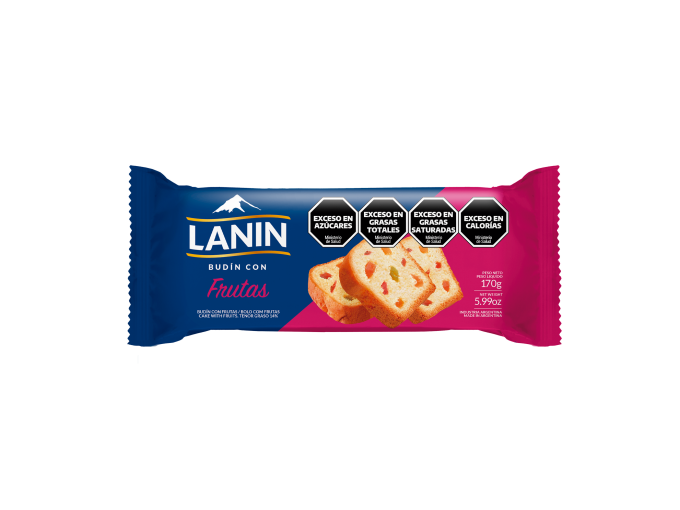 LANIN BUDIN C/ FRUTAS X 170 GRS
