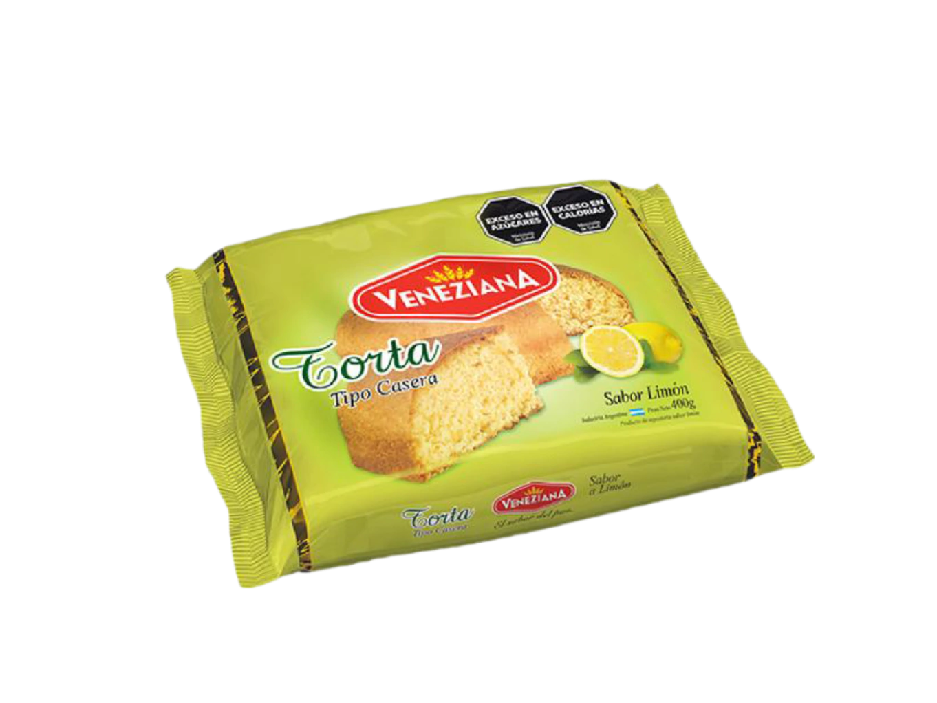 VEN TORTA SABOR LIMON X 400 GR.