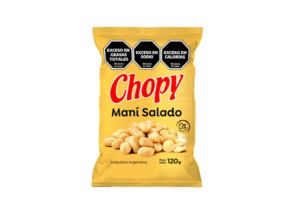 CHOPY MANI SALADO X 120GRS