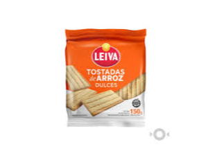 LEIVA TOST ARROZ DULCE 12 X 160 GRS X12.00