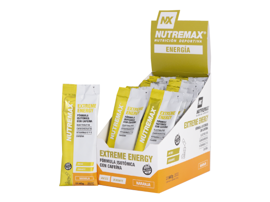 EXTREME ENERGY X 20 SOBRES 40 GRS NUTREMAX