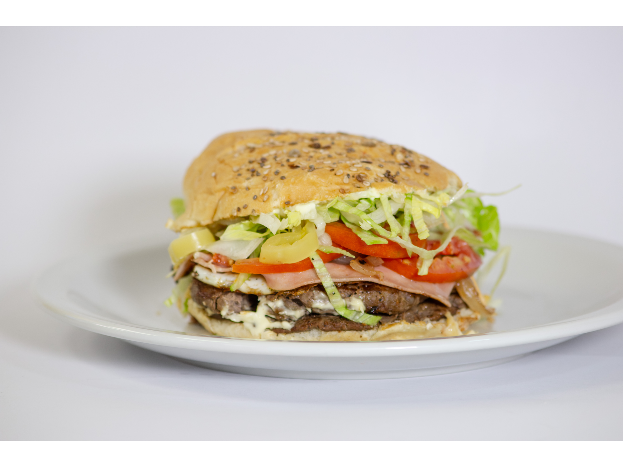 Hamburguesa Loca de El lomo loco Perón