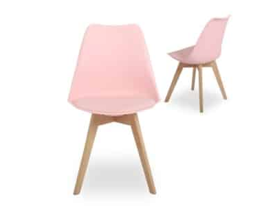 SILLA EAMES CROSS ROSA