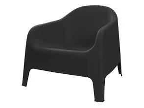 SILLON SKARPO NEGRO
