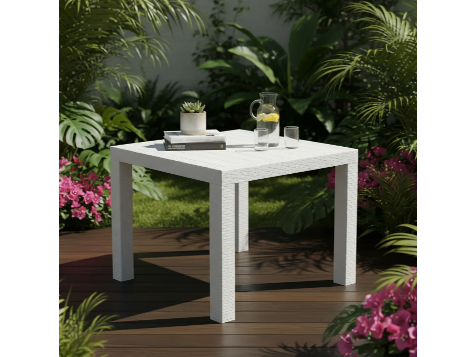 MESA SIMIL RATTAN BLANCA NOOK