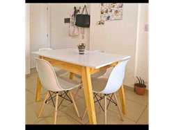 MESA LOLA BLANCA 1.20 X 0.80