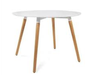 MESA EAMES REDONDA 0.90 BLANCA