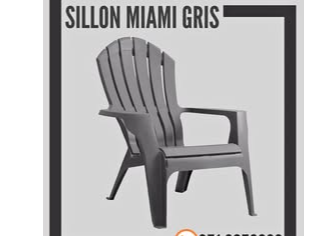 SILLON MIAMI GRIS