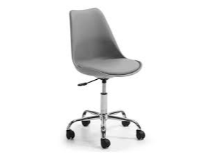 SILLA TULIP DE OFICINA GRIS
