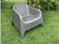 SILLON SKARPO GRIS GRAFITO