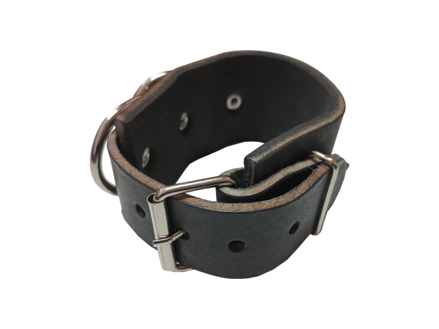 Tobillera para polea de cuero