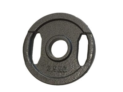 Disco de fundicion 2.5kg 50mm de PG Materiales Deportivos