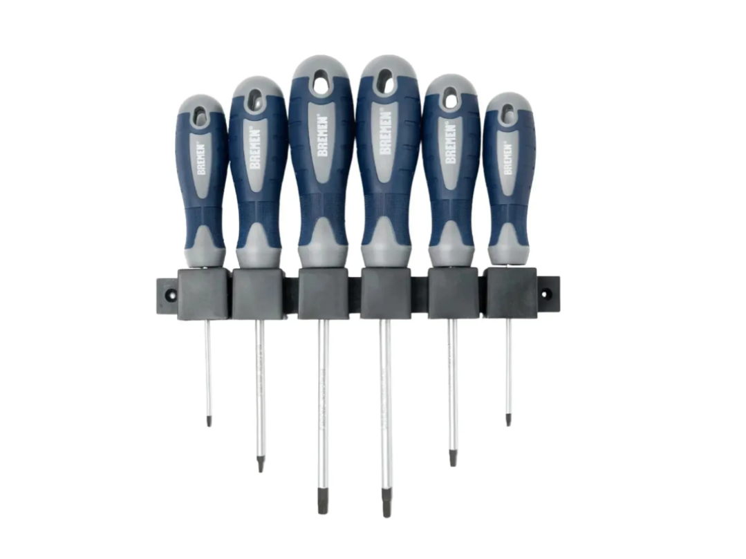 uego De Destornilladores Punta Magnética Torx Bremen - 6 Piezas