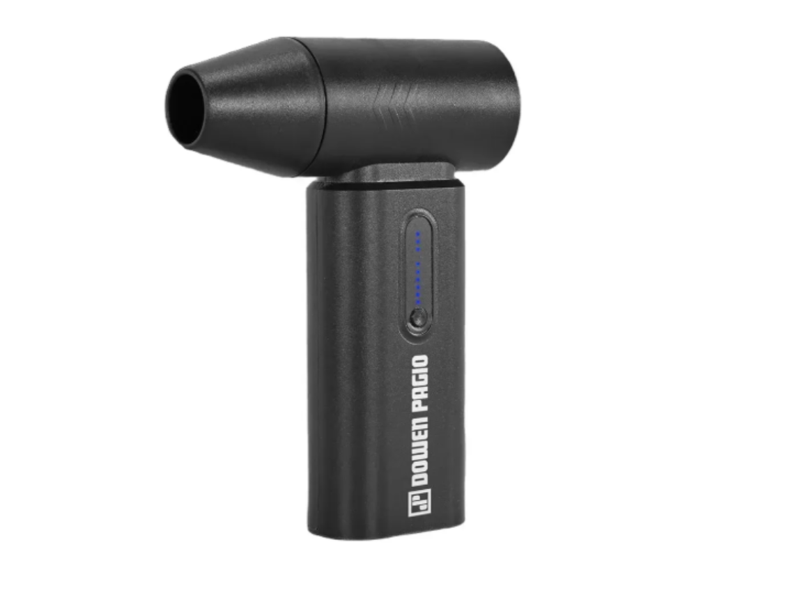 Mini Soplador Y Aspirador De Aire Potente 8.4v Dowen Pagio Negro